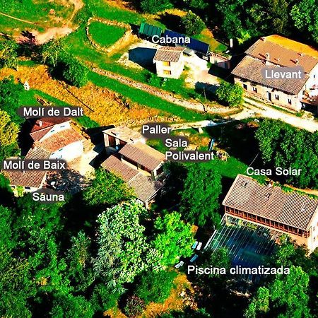 El Paller del Molí de la Plana Riudaura Exterior foto